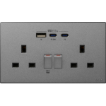 M2K PD245G-G GaN 68W Type-C/USB GaN Wall socket Double (Color Series)